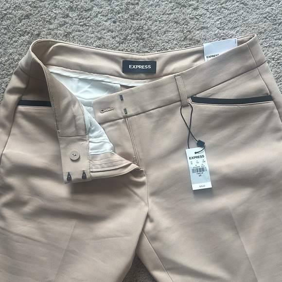 Express Editor Barely Boot Low Rise Stretch Work Pants - Picture 3 of 3